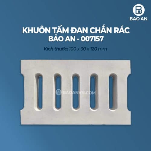 Khuôn tấm đan chắn rác bê tông - Bảo An 007157