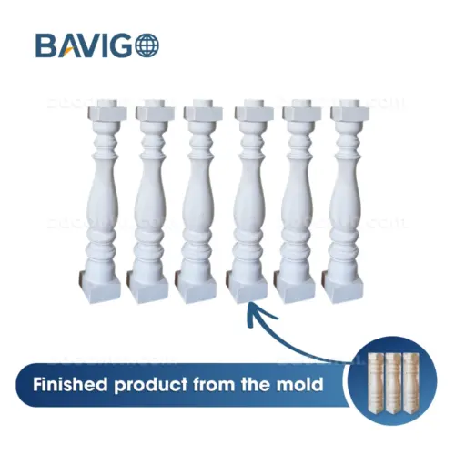 Concrete Baluster Mold 005086 03