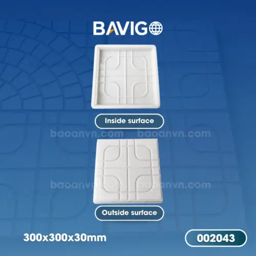 Concrete paver mold 422 002043 02