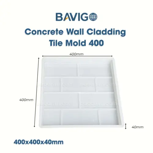Concrete wall cladding tile mold 002059 03