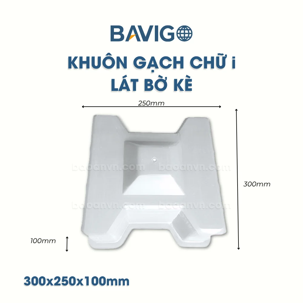 Khuôn gạch chữ i lát bờ kè 004067 02