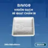 Khuôn gạch rẻ quạt chấm bi 002038 01
