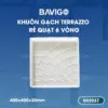 Khuôn gạch terrazzo rẻ quạt 6 vòng 002037 01