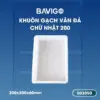 Khuôn gạch vân đá chữ nhật 200 003050 01