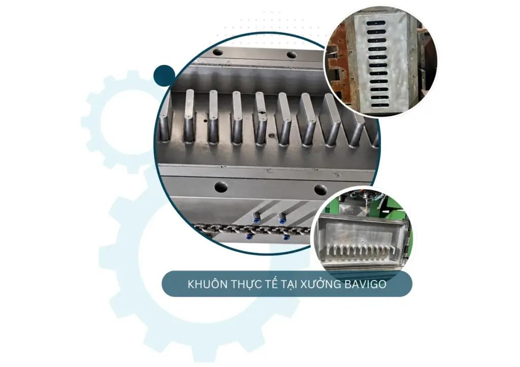 Khuôn thực tế tại xưởng BAVIGO