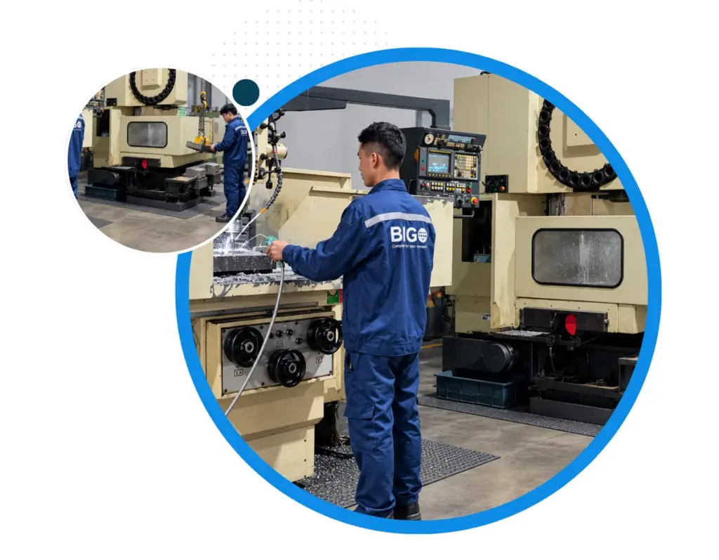 Gia công CNC tại xưởng BAVIGO